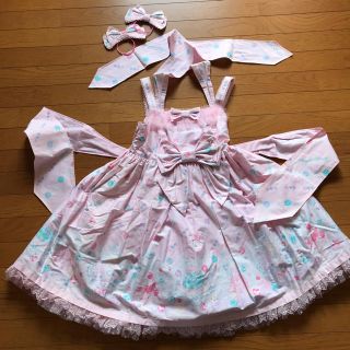 アンジェリックプリティー(Angelic Pretty)のAngelic Pretty☆ジュエリージュレホルターネックJSK☆(ミニワンピース)