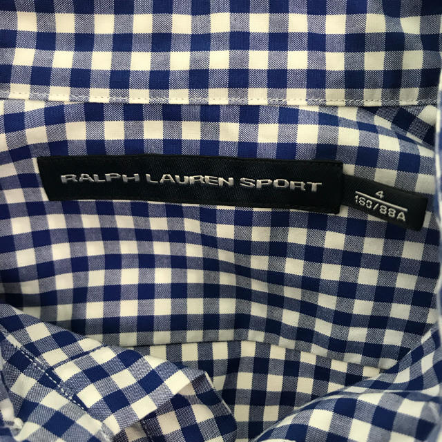 Ralph Lauren(ラルフローレン)のラルフローレン シャツ チェックシャツ ギンガムチェック レディースのトップス(シャツ/ブラウス(長袖/七分))の商品写真