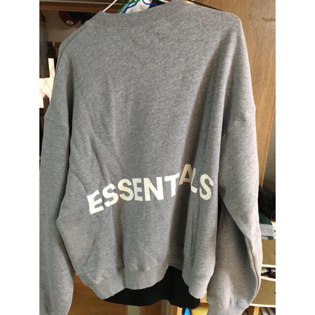 FEAR OF GOD(フィアオブゴッド)のfear of god essentials sweat size S grey メンズのトップス(スウェット)の商品写真