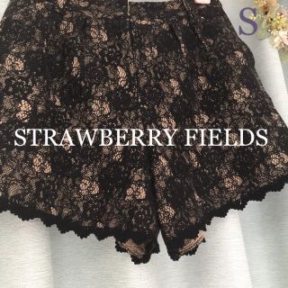 ストロベリーフィールズ(STRAWBERRY-FIELDS)のSTRAWBERRY-FIELDS 総レース ショートパンツ (ショートパンツ)