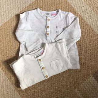 ザラ(ZARA)のポケット付きヘンリーTシャツ(Ｔシャツ)