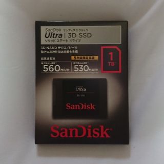 サンディスク(SanDisk)のSanDisk 内蔵SSD 1TB ［新品未開封］(PC周辺機器)