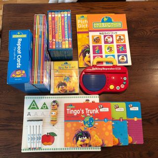 セサミストリート(SESAME STREET)の美品✨セサミえいごワールド全セット❣️(知育玩具)