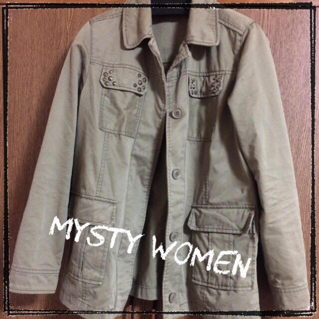 mysty woman(ミスティウーマン)のmysty women☆ミリタリーJK レディースのジャケット/アウター(ミリタリージャケット)の商品写真