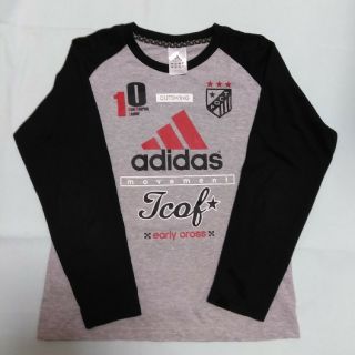 アディダス(adidas)のadidas ロンT(B×G)150センチ(Tシャツ/カットソー)