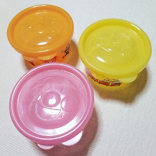 アンパンマン 容器 ピンク&オレンジ(容器)