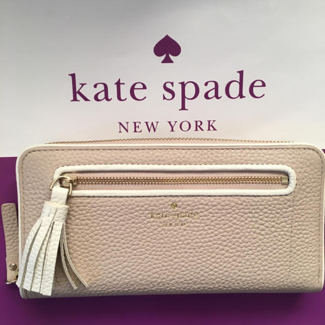 kate spade new york(ケイトスペードニューヨーク)の【未使用新品】ケイトスペード  長財布 ラウンドファスナー レディースのファッション小物(財布)の商品写真