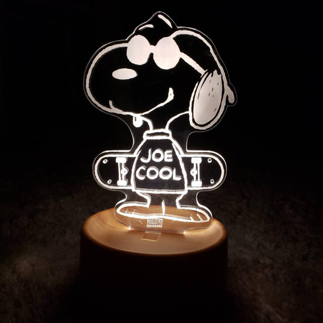 SNOOPY(スヌーピー)のスヌーピー LEDライト インテリア/住まい/日用品のライト/照明/LED(蛍光灯/電球)の商品写真