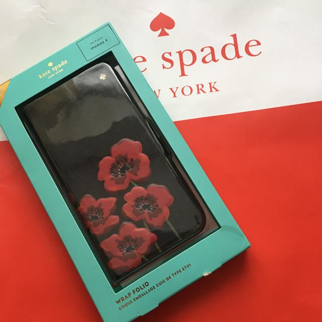 kate spade new york(ケイトスペードニューヨーク)の【未使用新品】iPhoneX ケイトスペード  手帳 iPhoneケース スマホ/家電/カメラのスマホアクセサリー(iPhoneケース)の商品写真