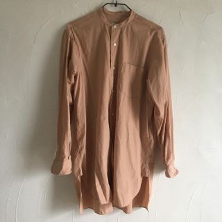 コモリ(COMOLI)のcomoli バンドカラーシャツ(シャツ)