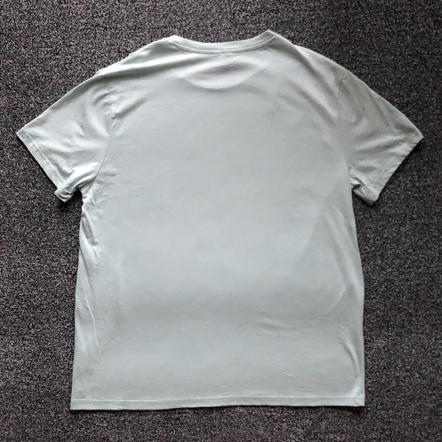 H&M(エイチアンドエム)のH&M 無地 ミントグリーン メンズのトップス(Tシャツ/カットソー(半袖/袖なし))の商品写真