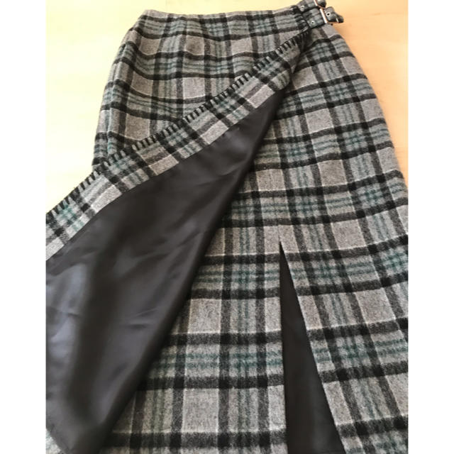 LE CIEL BLEU(ルシェルブルー)のミッチー様専用です。     クラネ clane ラップウールスカート レディースのスカート(ひざ丈スカート)の商品写真