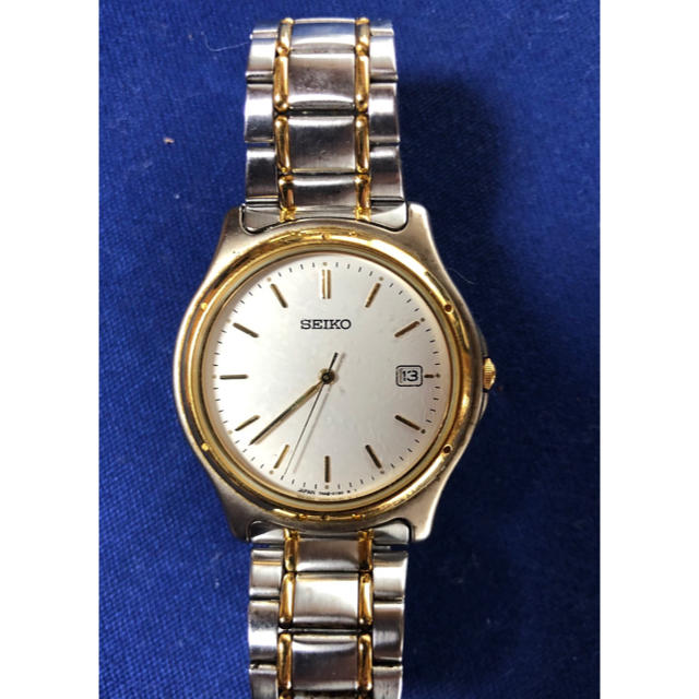 SEIKO(セイコー)のSEIKO シルバー×ゴールド×ホワイト メンズの時計(腕時計(アナログ))の商品写真