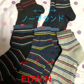 エドウィン(EDWIN)のEDWIN 紳士用 靴下(ソックス)