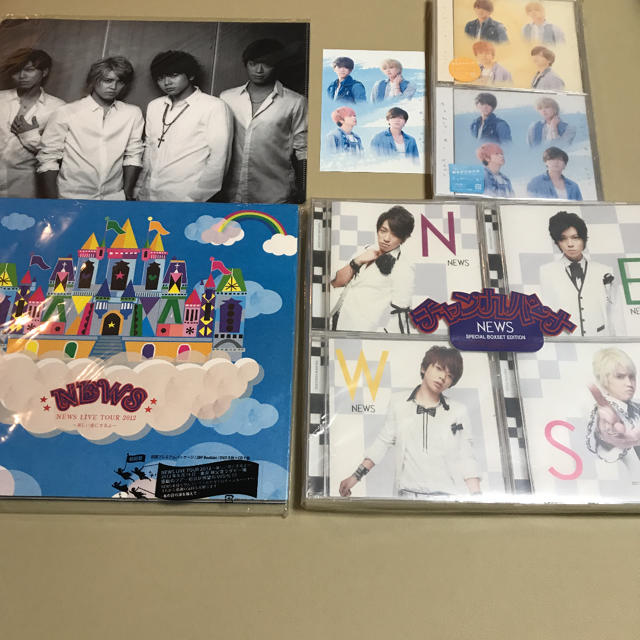NEWS  CD、DVD  初回盤