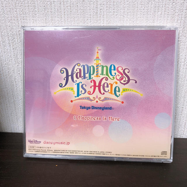 Disney 東京ディズニーランド ハピネスイズヒア Happiness Is Here Cdの通販 By りくここ S Shop ディズニー ならラクマ