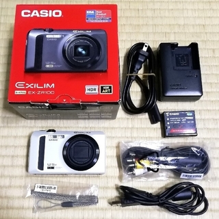 カシオ(CASIO)のHIGH SPEED EXILIM EX-ZR100(コンパクトデジタルカメラ)