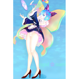 ゼロから始める異世界　2Lプリント2枚　♯09　イラスト マミの森の仔猫(その他)