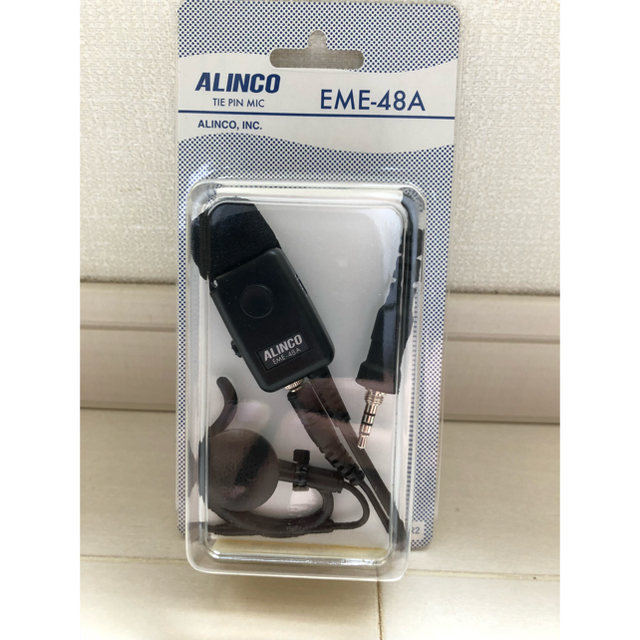 【新品未使用品】ALINCO インカムとイヤホンマイクと充電池 4台セット