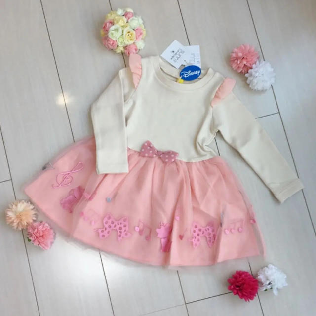 SunnyLandscape(サニーランドスケープ)の♡新品♡定価6469円♡ディズニー マリー ワンピース♡アプレレクール ♡ キッズ/ベビー/マタニティのベビー服(~85cm)(ワンピース)の商品写真