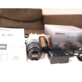ペンタックス(PENTAX)のPENTAX デジタル一眼レフカメラ K-30 ボディ ホワイト(デジタル一眼)