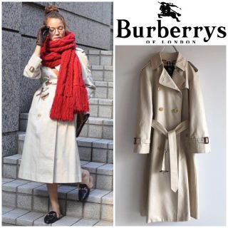 バーバリー(BURBERRY)のバーバリーロンドン 襟裏ノバチェック トレンチコート 三陽商会(トレンチコート)