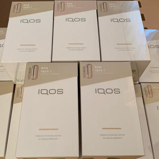 アイコス(IQOS)の新品未開封・iQOS 3 ブルー15個・ゴールド6個セット(タバコグッズ)