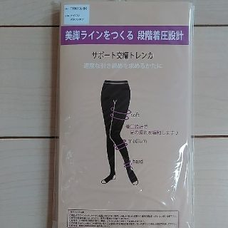 【80デニール】streamサポートトレンカ段階着圧設計