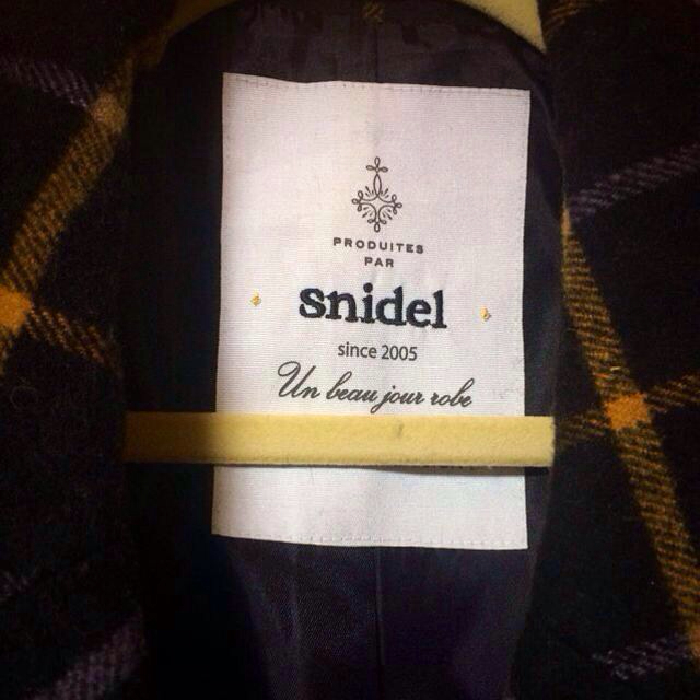 SNIDEL(スナイデル)の紗栄子着用♡snidelロングコート レディースのジャケット/アウター(ロングコート)の商品写真