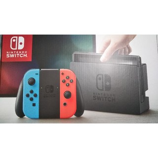 ニンテンドースイッチ(Nintendo Switch)のニンテンドースイッチJoy-Con (L) ネオンブルー (R) ネオンレッド(家庭用ゲーム機本体)