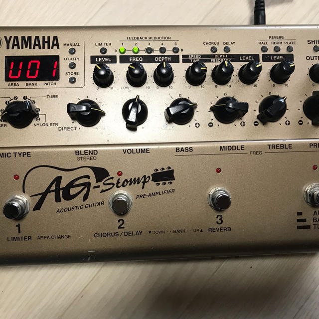 ヤマハ(ヤマハ)のYAMAHA AG-Stomp 楽器のギター(エフェクター)の商品写真