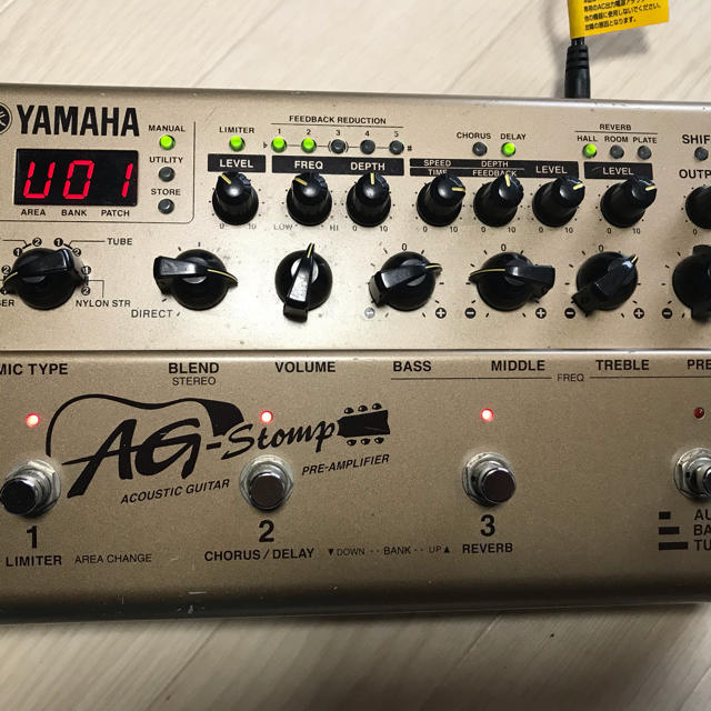 ヤマハ(ヤマハ)のYAMAHA AG-Stomp 楽器のギター(エフェクター)の商品写真