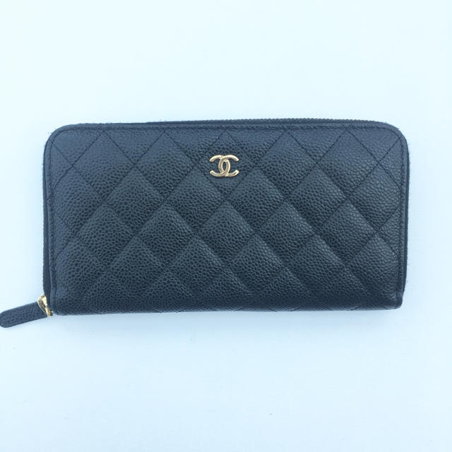 CHANEL(シャネル)の【未使用】CHANEL シャネル マトラッセ キャビアスキン レディースのファッション小物(財布)の商品写真