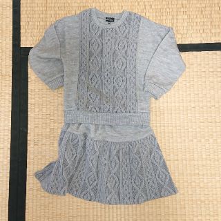 ユナイテッドアローズグリーンレーベルリラクシング(UNITED ARROWS green label relaxing)のgreen label relaxing キッズ  セットアップ(ニット)