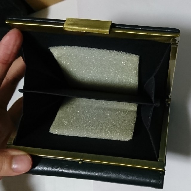 MUJI (無印良品)(ムジルシリョウヒン)のヌメ革 がま口財布 レディースのファッション小物(財布)の商品写真