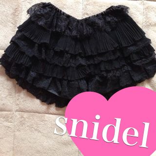 スナイデル(SNIDEL)の♡フリルレースショーパン♡(ショートパンツ)