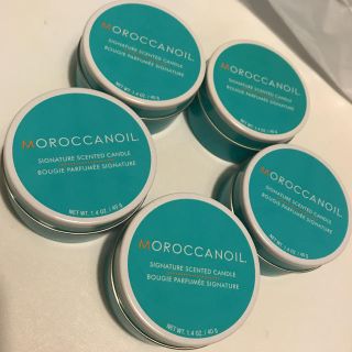 モロッカンオイル(Moroccan oil)のモロッカンオイル キャンドル 5個セット(キャンドル)