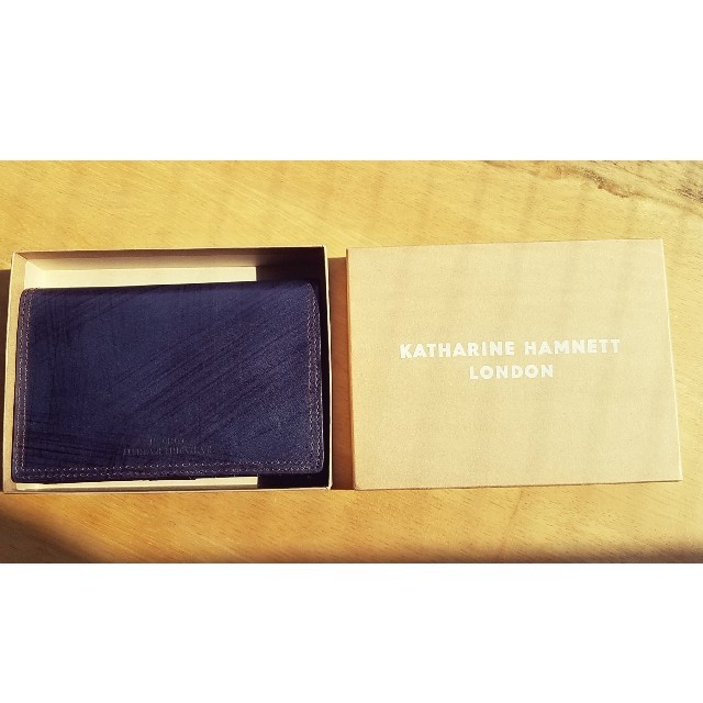 KATHARINE HAMNETT(キャサリンハムネット)の☆新品未使用☆キャサリンハムネット♡二つ折り財布♡ メンズのファッション小物(折り財布)の商品写真