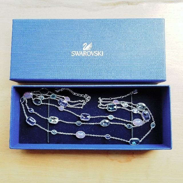 SWAROVSKI(スワロフスキー)のスワロフスキー♡3連ネックレス♡ラグジュアリーシリーズ レディースのアクセサリー(ネックレス)の商品写真