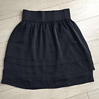 ミッシェルクラン(MICHEL KLEIN)のお値下げ！美品♡MKウエストリブスカート(ミニスカート)