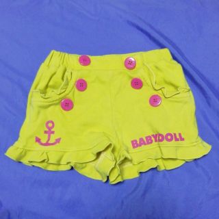 ベビードール(BABYDOLL)のショートパンツ90cm(パンツ/スパッツ)