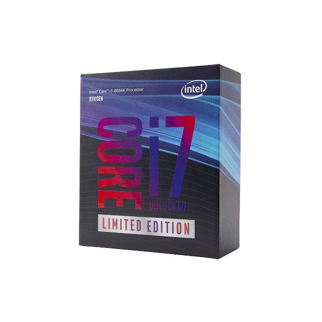 Intel 40周年記念版CPU - 5GHzまで昇圧された最速6コアプロセッサ