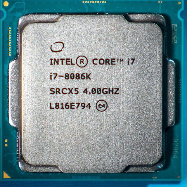 Intel 40周年記念版CPU - 5GHzまで昇圧された最速6コアプロセッサ - 1