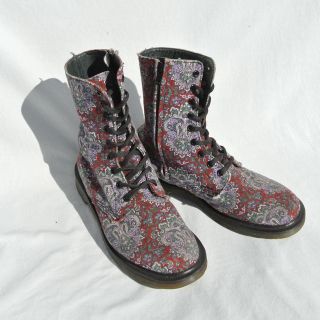 ドクターマーチン(Dr.Martens)の(再値下げ) Dr.Martins レア柄 極美品ブーツ (ブーツ)