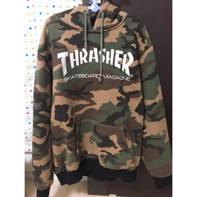 THRASHER(スラッシャー)のTHRASHER パーカー 迷彩柄 メンズのトップス(パーカー)の商品写真