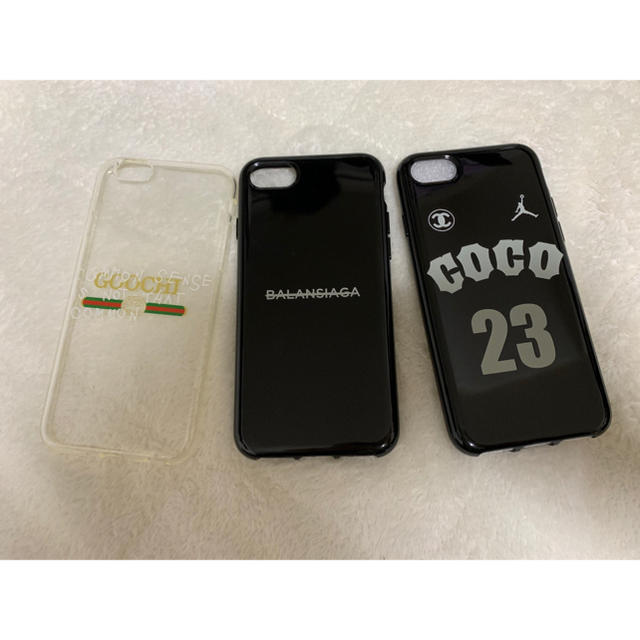 iPhoneケース 3種類セット iPhone8の通販 by ぽち's shop｜ラクマ