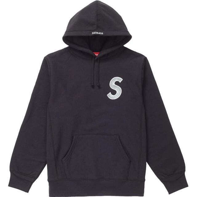 早い者勝ち Supreme S logo hooded sweatshirt