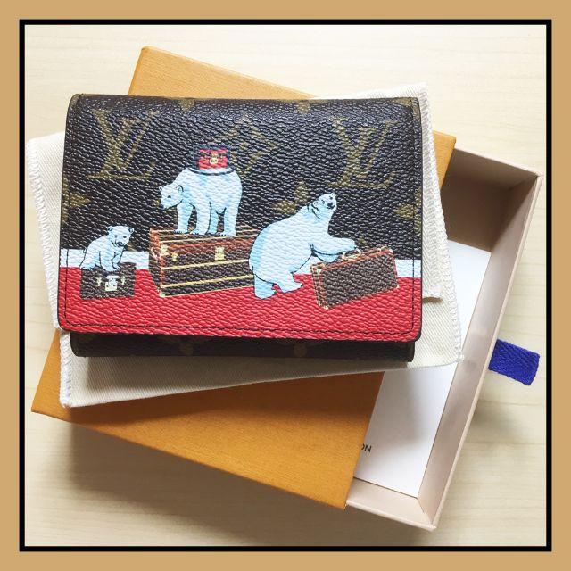 LOUIS VUITTON - 【正規品☆限定‼️】美品‼️『ルイヴィトン』シロクマ可愛い折財布♥ポルトフォイユ