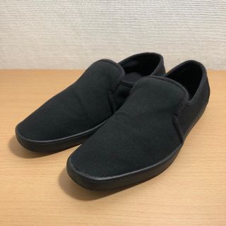 ユニクロ(UNIQLO)のキャンバススリッポン 25cm(スリッポン/モカシン)