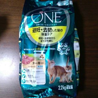 ネスレ(Nestle)のピュリナワンピュリナワン　避妊・去勢した猫の体重ケアターキー(ペットフード)